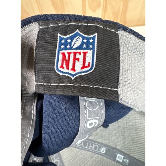 Seattle Seahawks New Era 9Forty NFL Hat Navy Adjustable - Picture 8 of 8